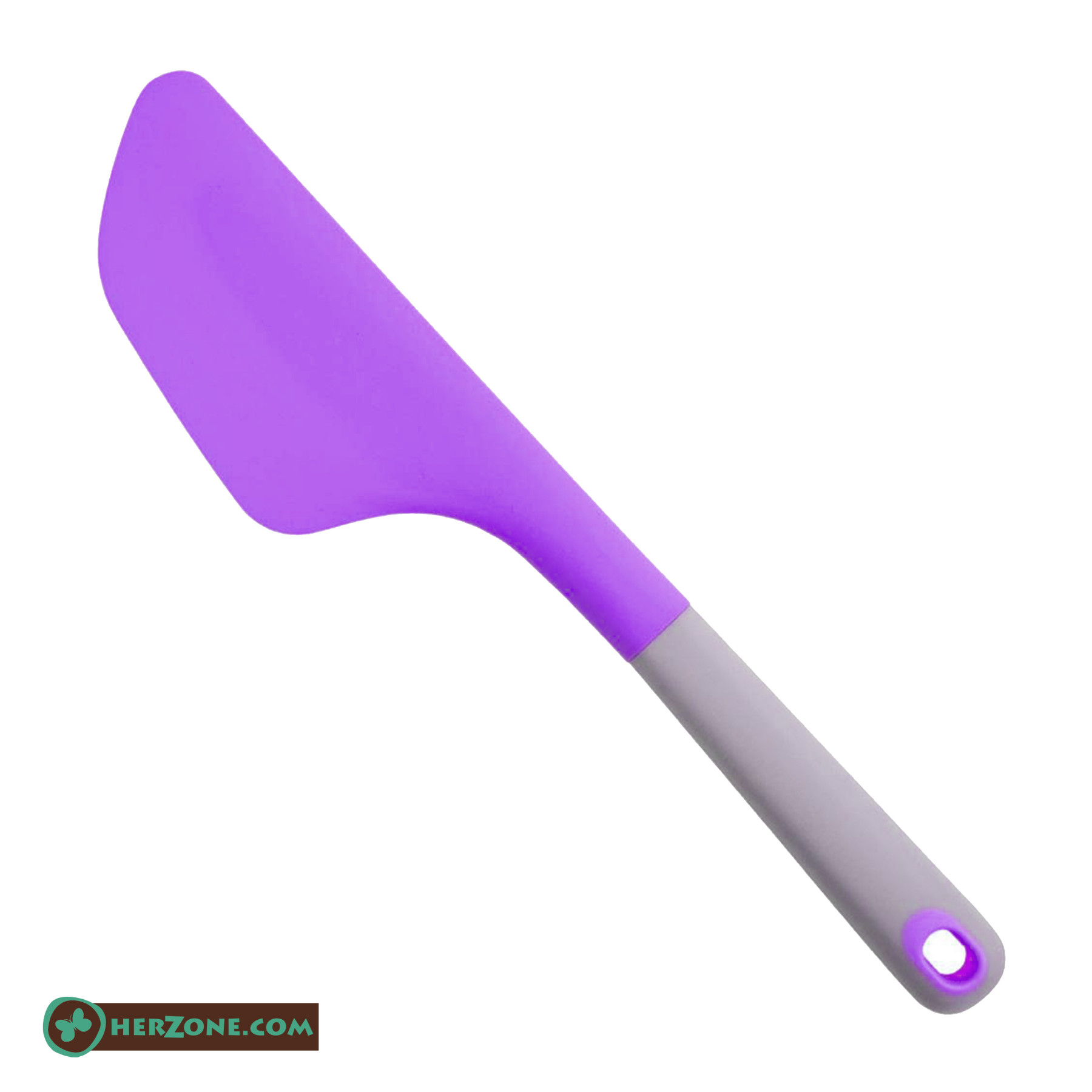 Purple Silicone Cake Spatula