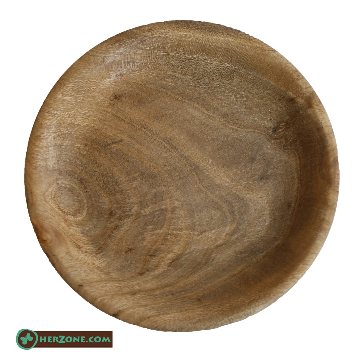 Round Wooden Plate 20 cm